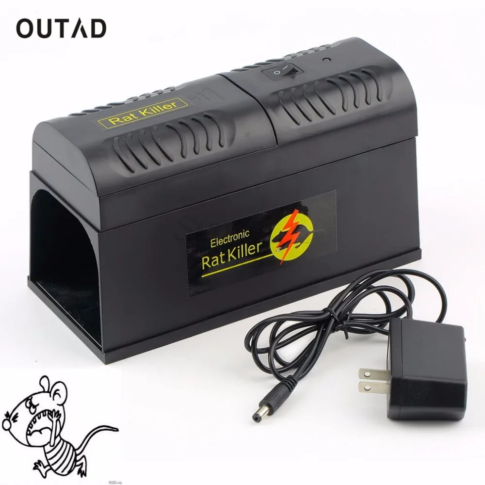 OUTAD Professional Electrocute Electronic Rat Trap Mice Mouse Rodent Killer Electric Shock EU Plug Adapter High Voltage
OUTAD Professional Electrocute Electronic Rat Trap Mice Mouse Rodent Killer Electric Shock EU Plug Adapter High Voltage