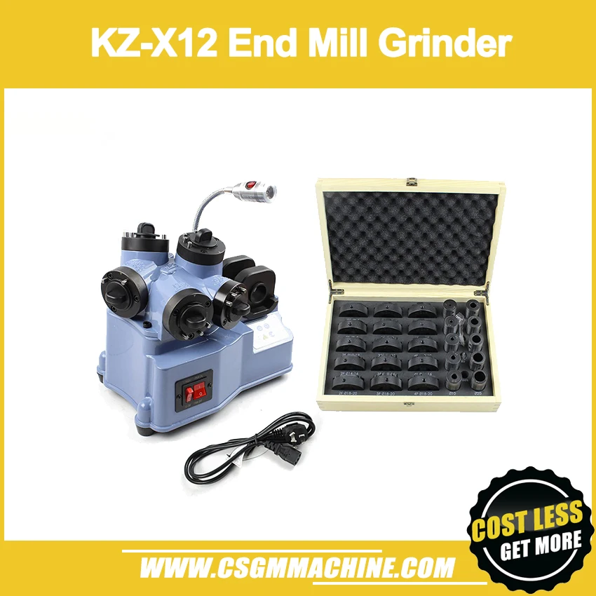 High Precision KZ-X12 End Mill Grinder Machine/ Dia 2-12MM milling cutter grinding
High Precision KZ-X12 End Mill Grinder Machine/ Dia 2-12MM milling cutter grinding