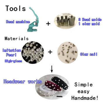 4mm, 5mm, 6mm, three sizes of non porous beads, hand tools package including beads nailing machine mould , four claw nails
4mm, 5mm, 6mm, three sizes of non porous beads, hand tools package including beads nailing machine mould , four claw nails