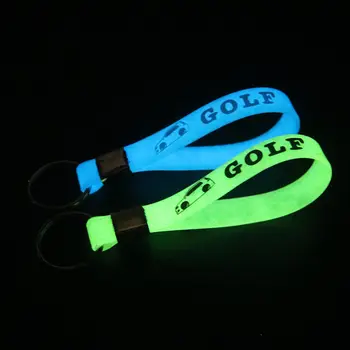 New Luminous Car-Styling Silicone Keychain Car Sticker key ring For VW Golf 4 5 6 7 Key Chain Accessories 
New Luminous Car-Styling Silicone Keychain Car Sticker key ring For VW Golf 4 5 6 7 Key Chain Accessories