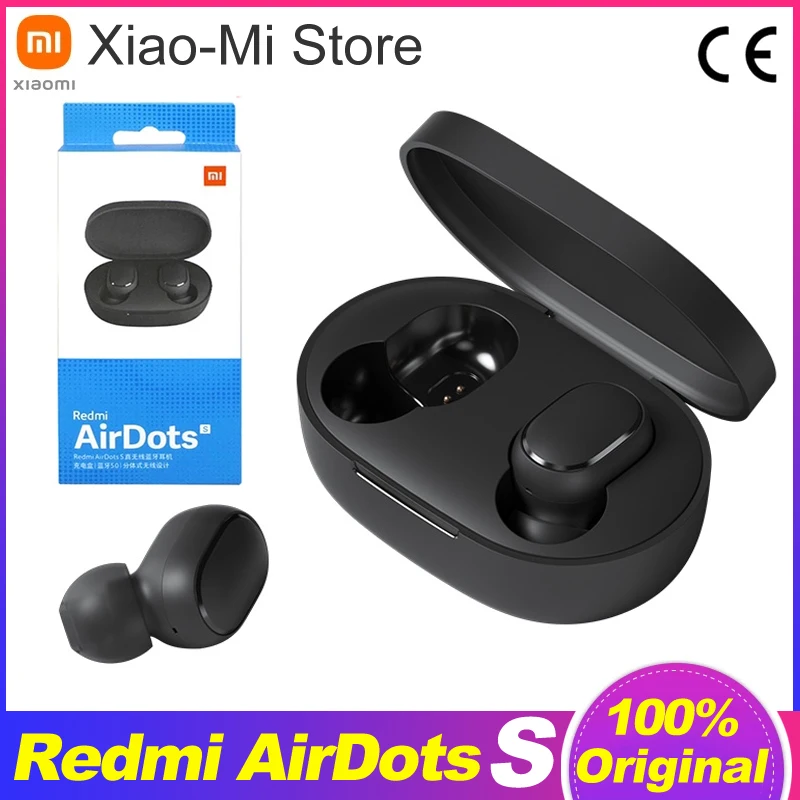 Оригинальные беспроводные наушники Xiaomi Redmi Airdots S TWS игровая гарнитура Bluetooth Air2 SEPro