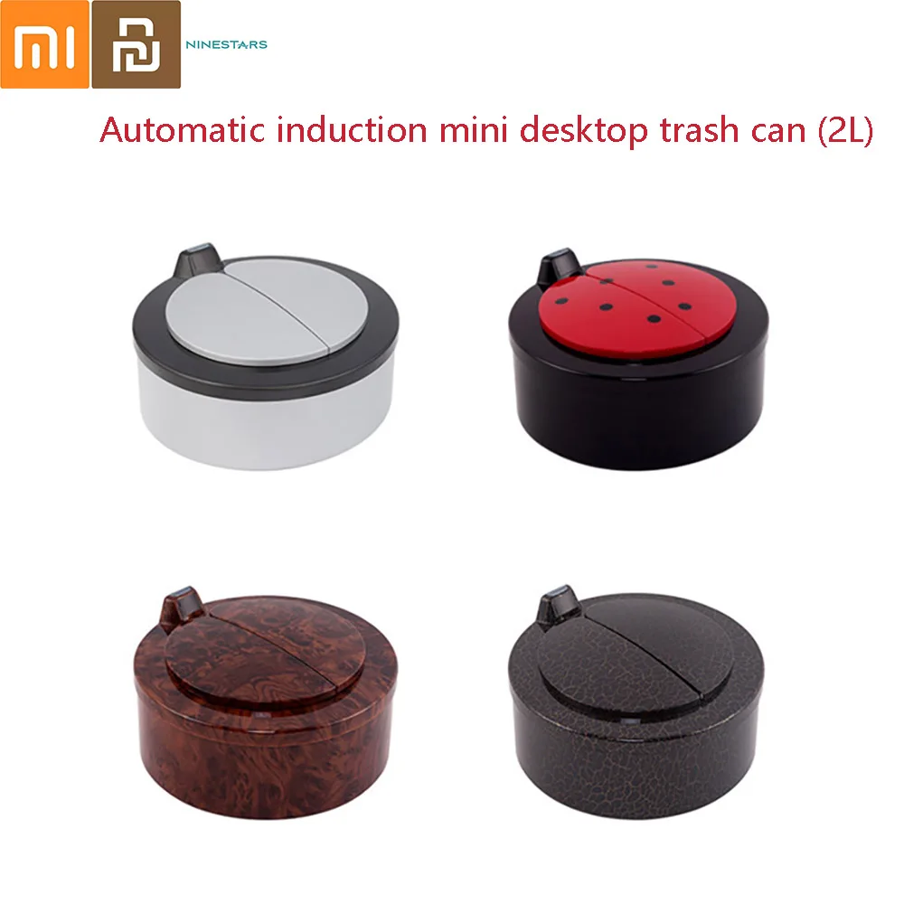 Ninestars NST Smart induction home desktop mini trash can table trash can candy storage paper bucket from xiaomi youpin
Ninestars NST Smart induction home desktop mini trash can table trash can candy storage paper bucket from xiaomi youpin