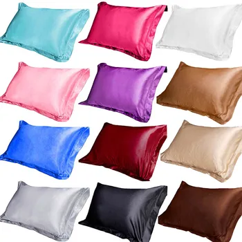 DIDIHOU 1/2pcs Pure Emulation Silk Satin Pillowcase Satin Silk Plain Pillowcase Cover Chair Seat Square Pillow Cover Home
DIDIHOU 1/2pcs Pure Emulation Silk Satin Pillowcase Satin Silk Plain Pillowcase Cover Chair Seat Square Pillow Cover Home