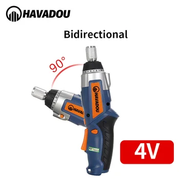HAVADOU 4V Electric Screwdriver Rechargeable Cordless Foldable With Work Light Powerful Fast Charging 90° Spin
HAVADOU 4V Electric Screwdriver Rechargeable Cordless Foldable With Work Light Powerful Fast Charging 90° Spin