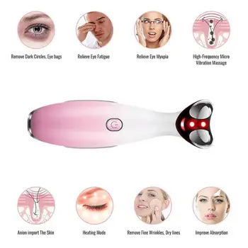 2in1 RF Eye Massager Electric Vibration Remove Wrinkle Rejuvenation Massager Massage Skin Dark Radio Eye Mesotherapy Circle S1R5
2in1 RF Eye Massager Electric Vibration Remove Wrinkle Rejuvenation Massager Massage Skin Dark Radio Eye Mesotherapy Circle S1R5