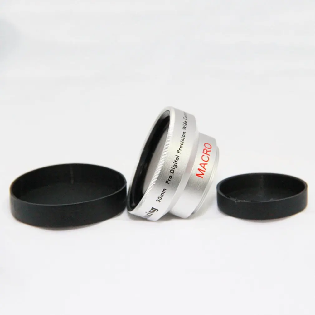 High Resolution Camera Camcorder Lenses 30mm/30.5mm 0.45x WIDE Angle + Macro Conversion LENS 30 0.45 Silver Color
High Resolution Camera Camcorder Lenses 30mm/30.5mm 0.45x WIDE Angle + Macro Conversion LENS 30 0.45 Silver Color