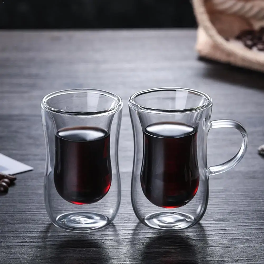 Innovative Double Wall Insulated Glass Cup Heat-resistant for Tea Coffee Latte Espresso Iced Tea Dishwasher Mugs
Innovative Double Wall Insulated Glass Cup Heat-resistant for Tea Coffee Latte Espresso Iced Tea Dishwasher Mugs