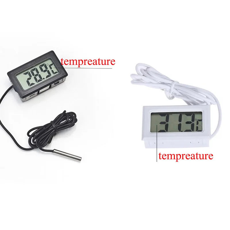Multifunctional Mini LCD Portable No Wire Digital Thermometer Celsius Fridge Freezer Tester Temperature Meter wireless
Multifunctional Mini LCD Portable No Wire Digital Thermometer Celsius Fridge Freezer Tester Temperature Meter wireless