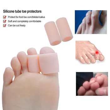 2Pc Transparent Gel Fingers Protector Corn Corrector Hammer Toe Separator Foot Support Pedicure Tools Pain Relief Tool 
2Pc Transparent Gel Fingers Protector Corn Corrector Hammer Toe Separator Foot Support Pedicure Tools Pain Relief Tool
