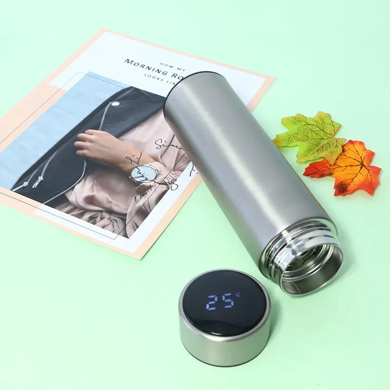 Creative New Style Insulated Stainless Steel Bottle Business Men's Women's Gift Cup Science And Technology Smart Cup Lid Tempera
Creative New Style Insulated Stainless Steel Bottle Business Men's Women's Gift Cup Science And Technology Smart Cup Lid Tempera