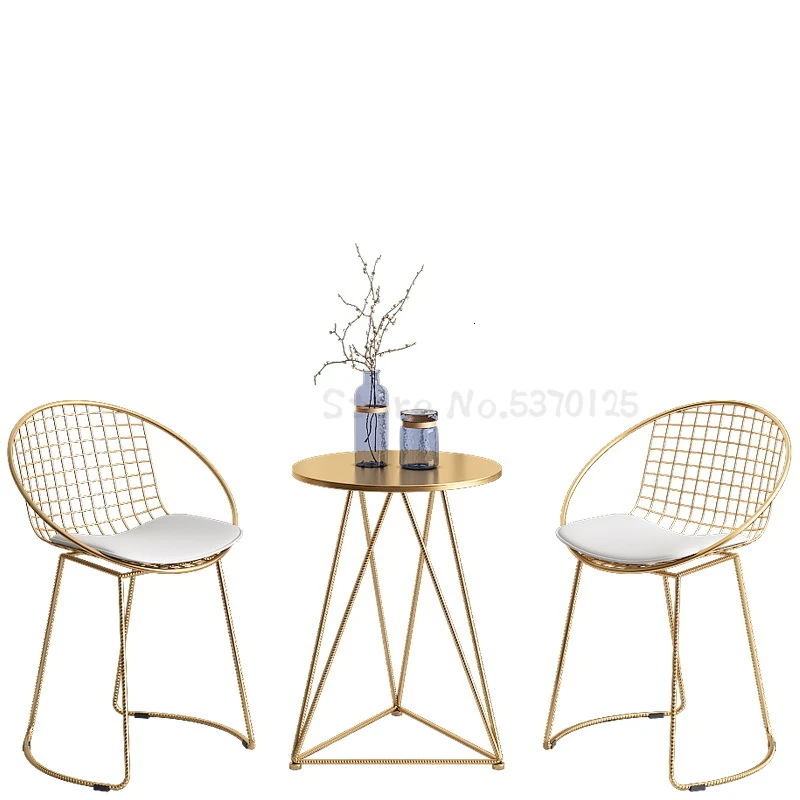 Creative furniture, small tables and chairs, simple balcony tables and chairs