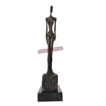 Giacometti Art Reproduction Standing Female Skeleton Statue Figurine Bronze Abstract Classical Sculpture Valuable Collections
Giacometti Art Reproduction Standing Female Skeleton Statue Figurine Bronze Abstract Classical Sculpture Valuable Collections