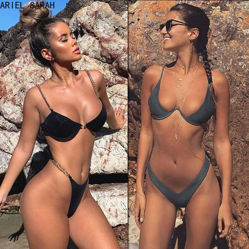 2019 New High Cut Thong Bathing Suit High Waist Swimsuit Solid Swimwear Women Brazilian Biquini Swim Beach Micro Bikini Set
2019 New High Cut Thong Bathing Suit High Waist Swimsuit Solid Swimwear Women Brazilian Biquini Swim Beach Micro Bikini Set