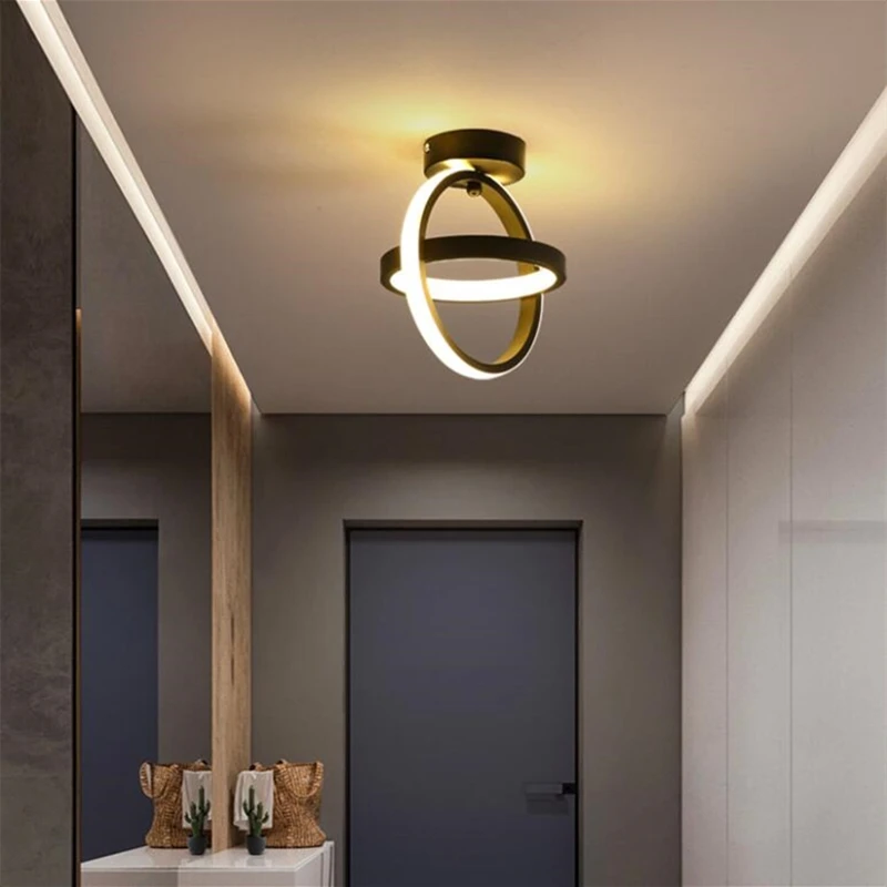 Led Ceiling Lamp For Corridor Aisle Cloakroom Home Black Round Square Chandelier In The Hallway Balcony decoration Light Fixture 
Led Ceiling Lamp For Corridor Aisle Cloakroom Home Black Round Square Chandelier In The Hallway Balcony decoration Light Fixture