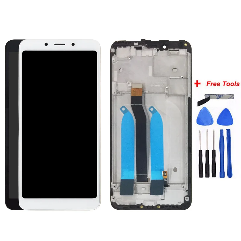 5.45 in For Xiaomi Redmi 6/6A LCD Display Touch Screen Digitizer Assembly With Frame For Xiaomi Redmi 6/6A Original Screen+tools
5.45 in For Xiaomi Redmi 6/6A LCD Display Touch Screen Digitizer Assembly With Frame For Xiaomi Redmi 6/6A Original Screen+tools