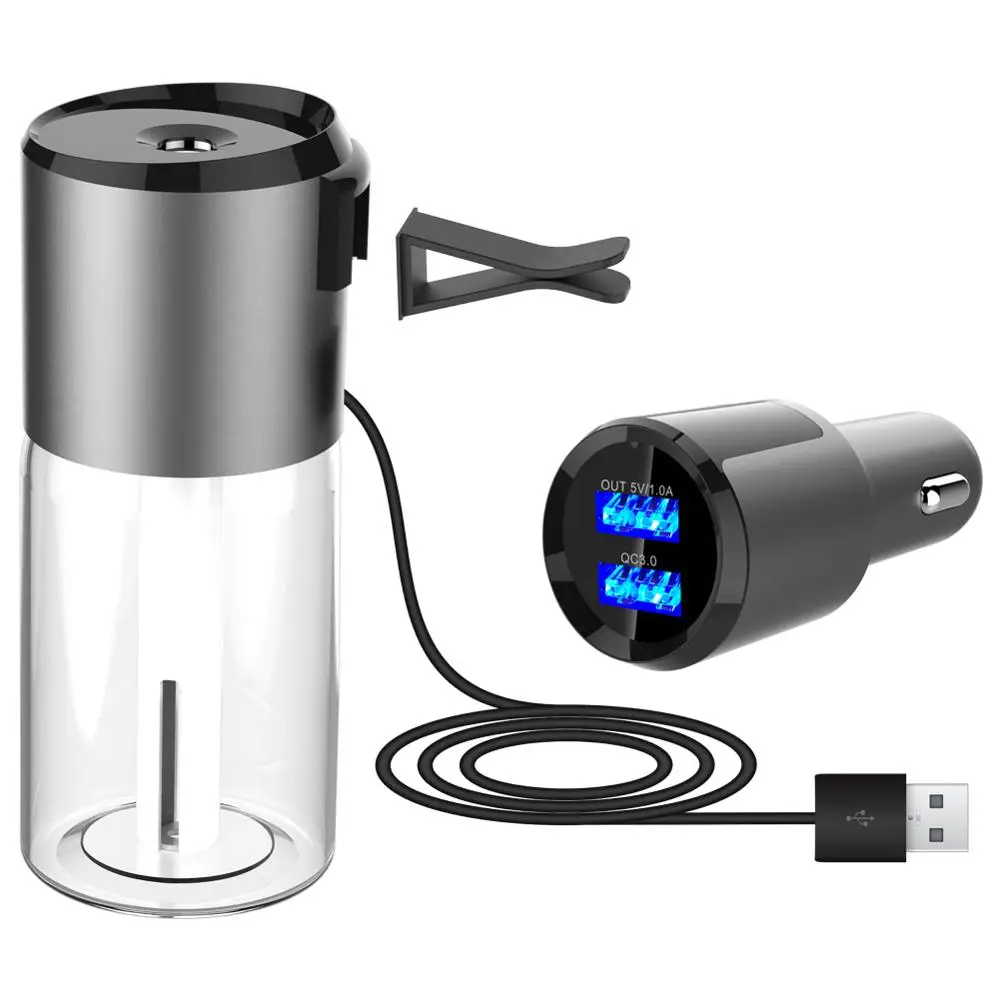 Car Humidifier Air Purifier Aroma Diffuser Mist Maker Fogger Essential Oil Diffuser Aromatherapy USB Charger Car accessories
Car Humidifier Air Purifier Aroma Diffuser Mist Maker Fogger Essential Oil Diffuser Aromatherapy USB Charger Car accessories