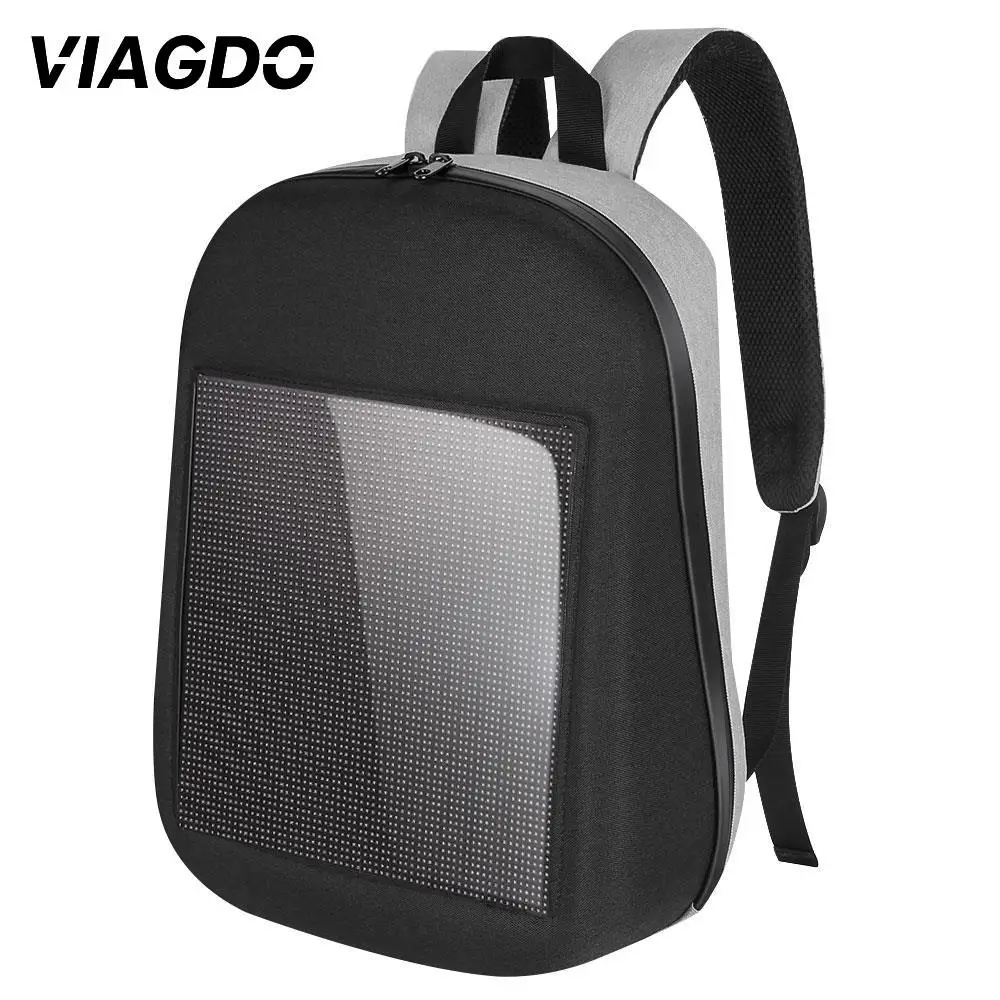 BackBag DIY Backpack Custom FlashGif Propaganda Express School Advertising Nylon Mobile Phone APK Waterproof Polychrome LED
BackBag DIY Backpack Custom FlashGif Propaganda Express School Advertising Nylon Mobile Phone APK Waterproof Polychrome LED