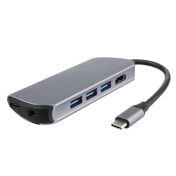 USB HUB C HUB to Multi USB 3.0 HDMI Adapter Dock for MacBook Pro Accessories USB-C Type C 3.1 Splitter 3 Port USB C HUB
USB HUB C HUB to Multi USB 3.0 HDMI Adapter Dock for MacBook Pro Accessories USB-C Type C 3.1 Splitter 3 Port USB C HUB