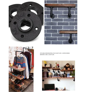 5-10pcs Iron Pipe Fittings Wall Mount Floor Antique DN15 Flange Piece Hardware Tool cast iron flanges gietijzeren buisleidingen
5-10pcs Iron Pipe Fittings Wall Mount Floor Antique DN15 Flange Piece Hardware Tool cast iron flanges gietijzeren buisleidingen