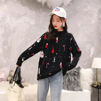 Pattern Reindeer Christmas Sweater Gray Pullover Christmas Tree Sweater Knitted 2019 Autumn Winter Deer
Pattern Reindeer Christmas Sweater Gray Pullover Christmas Tree Sweater Knitted 2019 Autumn Winter Deer