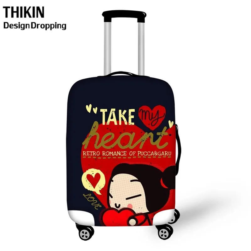 THIKIN Kawaii Pucca Cartoon Causal Women Travel Luggage Case for School Students Trunk Suitcase Protective Covers for Boys Girls
THIKIN Kawaii Pucca Cartoon Causal Women Travel Luggage Case for School Students Trunk Suitcase Protective Covers for Boys Girls