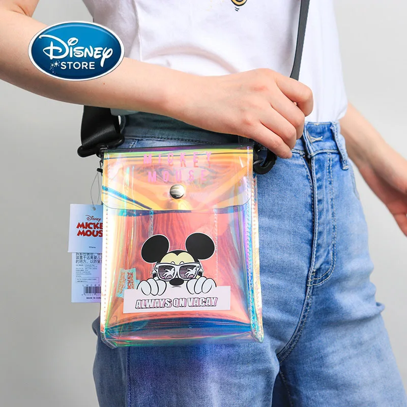 Disney Colorful Transparent Messenger Bag Mickey Mouse Tote Bags For Women Handbag Casual Mini Shoulder Cell Phone Cosmetic Bag
Disney Colorful Transparent Messenger Bag Mickey Mouse Tote Bags For Women Handbag Casual Mini Shoulder Cell Phone Cosmetic Bag