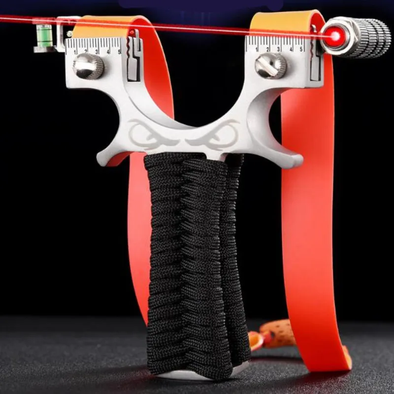 Powerful Hunting 304 Stainless Steel Slingshot Built-in Clip Laser Aims Adult Outdoor Hunting Shooting 2020
Powerful Hunting 304 Stainless Steel Slingshot Built-in Clip Laser Aims Adult Outdoor Hunting Shooting 2020