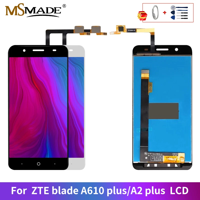 Adjustable LCD For ZTE Blade A610 plus A2 plus BV0730 Display Touch LCD Screen Digitizer AAA Quality Replacement Parts Free Gift
Adjustable LCD For ZTE Blade A610 plus A2 plus BV0730 Display Touch LCD Screen Digitizer AAA Quality Replacement Parts Free Gift