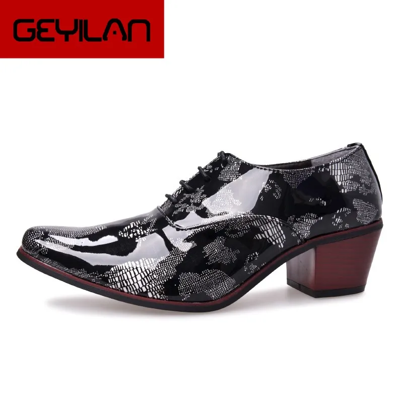 New Italian Designer Man Formal Dress PU Leather High Heels Oxfords Pointed Toe Height Increasing Men's Handmade Shoes
New Italian Designer Man Formal Dress PU Leather High Heels Oxfords Pointed Toe Height Increasing Men's Handmade Shoes