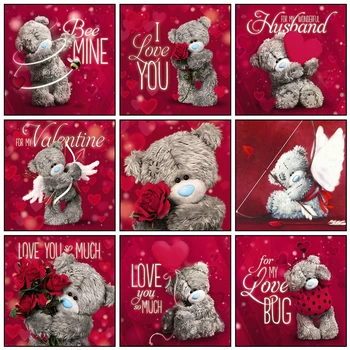 Evershine 5D DIY Diamond Painting Cross Stitch Cartoon Diamond Embroidery Bear Rhinestone Pictures Mosaic Gifts For Women
Evershine 5D DIY Diamond Painting Cross Stitch Cartoon Diamond Embroidery Bear Rhinestone Pictures Mosaic Gifts For Women