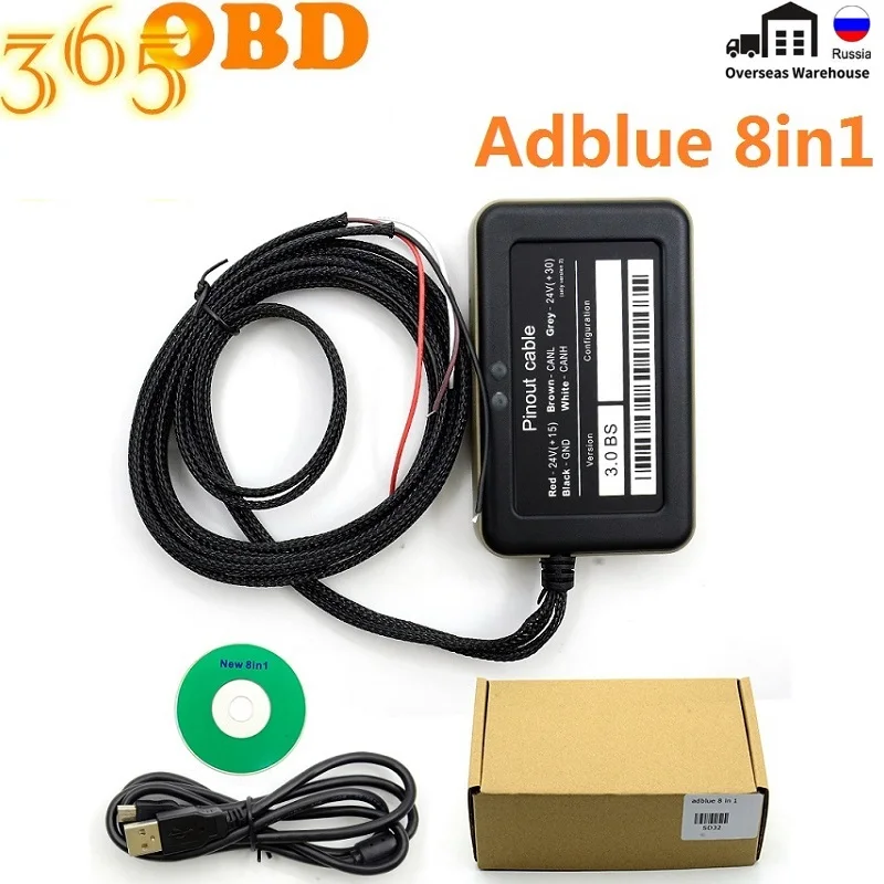 Эмулятор Adblue 9 в 1 /Adblue 8 универсальный не требует программного обеспечения блок