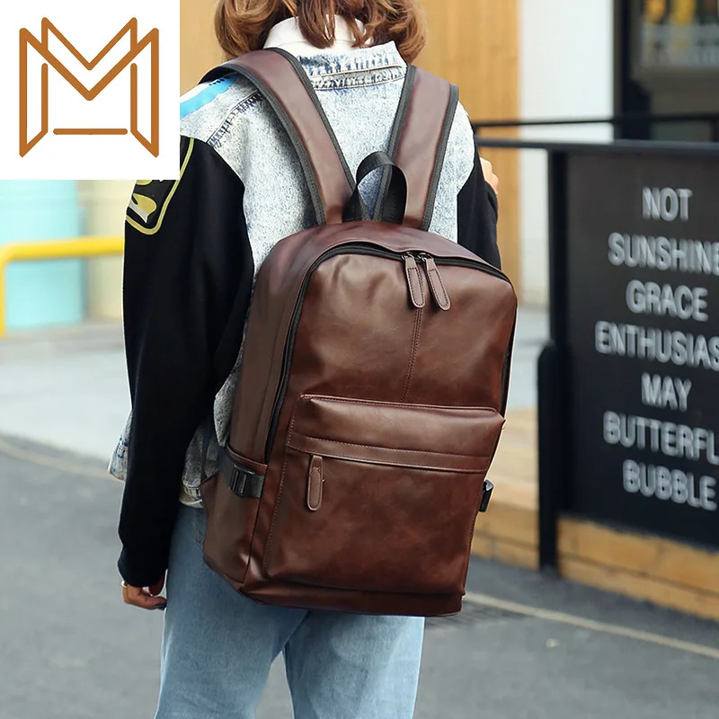 Solid Color Waterproof Both Backpack Concise Man Travel Backpack High Middle School Student Bag
Solid Color Waterproof Both Backpack Concise Man Travel Backpack High Middle School Student Bag