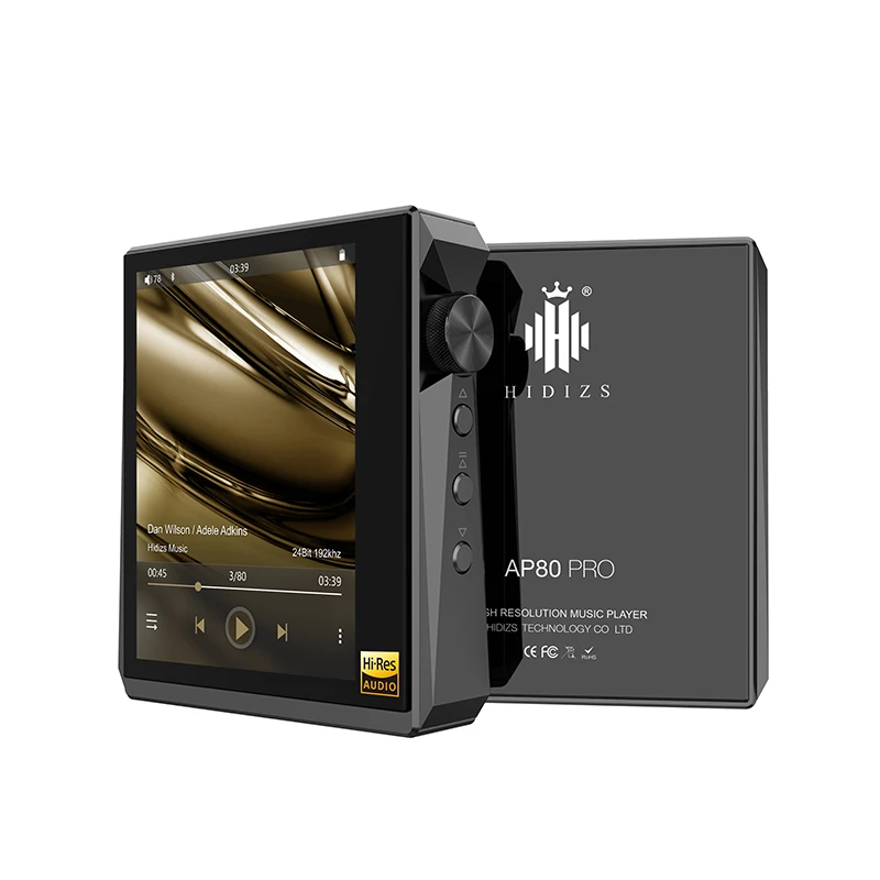 Hidizs AP80 PRO Dual ESS9218P Bluetooth Portable HiFi Music Player MP3 USB DAC DSD128 Apt-X/LDAC 2.5/3.5mm output Touch Screen
Hidizs AP80 PRO Dual ESS9218P Bluetooth Portable HiFi Music Player MP3 USB DAC DSD128 Apt-X/LDAC 2.5/3.5mm output Touch Screen