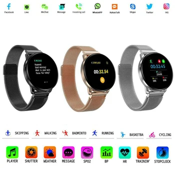 Fashion 1.22" IPS Color Screen IP67 Waterproof Smart Bracelet Support Call Reminder Heart Rate Blood Pressure Monitoring Watch
Fashion 1.22" IPS Color Screen IP67 Waterproof Smart Bracelet Support Call Reminder Heart Rate Blood Pressure Monitoring Watch