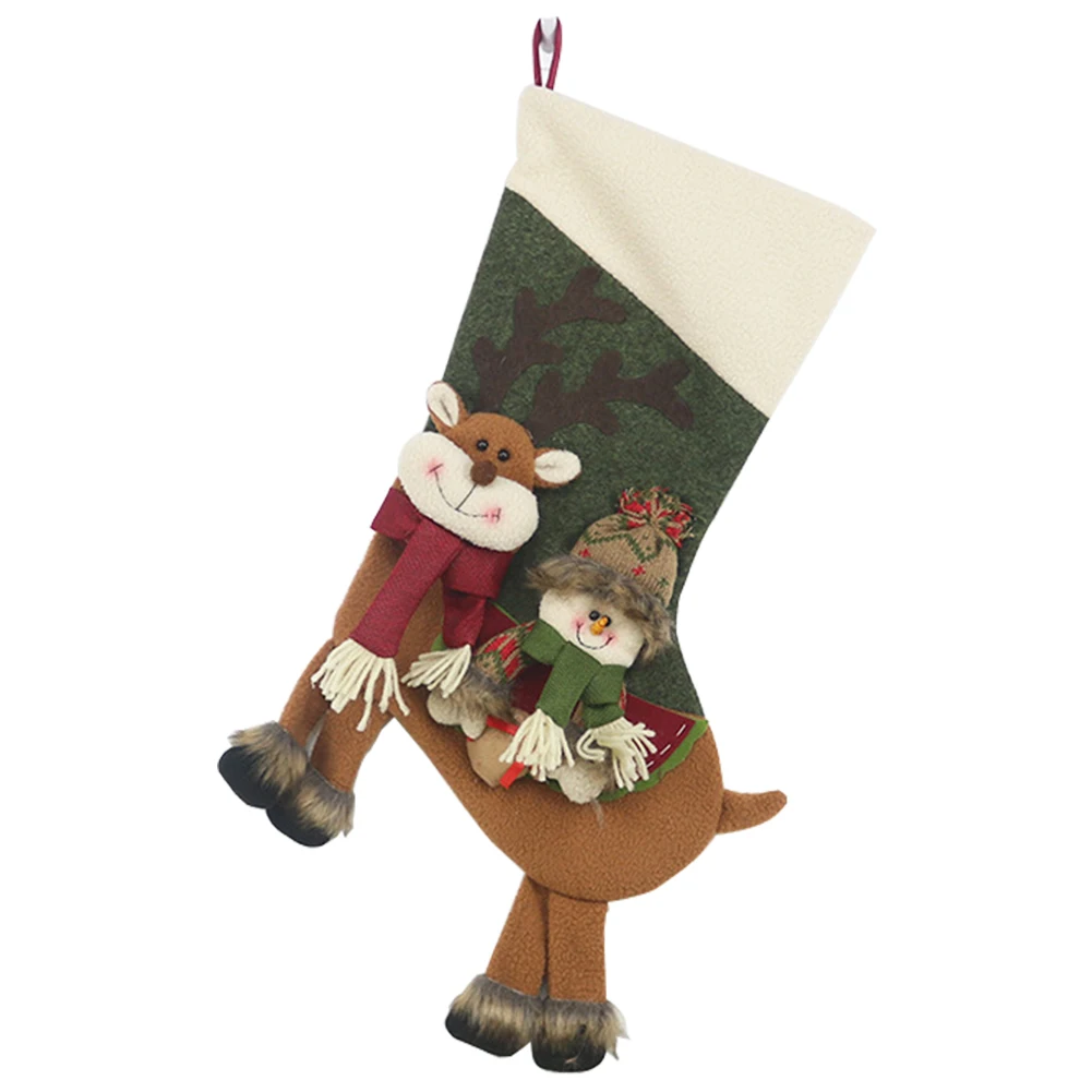 Soft Cute Pendant Kids With Hook Decorative Hanging Holiday Christmas Stocking Home Ornaments Non-woven Fabric Candy Gift Bag
Soft Cute Pendant Kids With Hook Decorative Hanging Holiday Christmas Stocking Home Ornaments Non-woven Fabric Candy Gift Bag