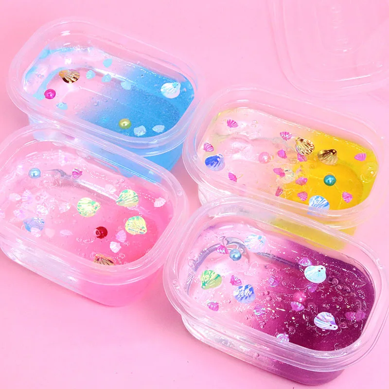 2019 Transparent Foaming Fluffy Slime Toys Playdough Super Light Clay Crystal Glue Fluffy Putty Cloud Slime Plasticine Supplies
2019 Transparent Foaming Fluffy Slime Toys Playdough Super Light Clay Crystal Glue Fluffy Putty Cloud Slime Plasticine Supplies