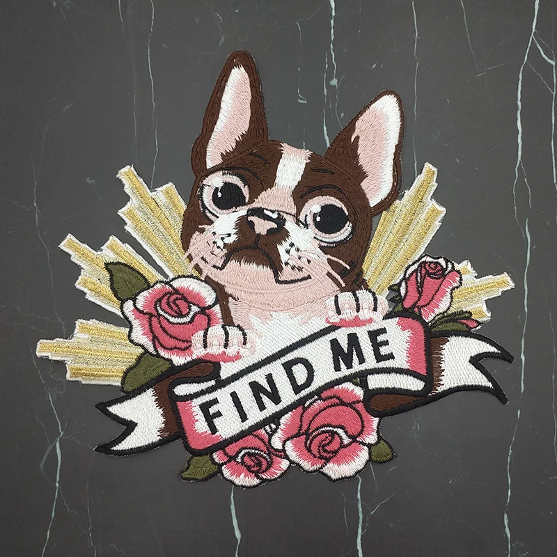 1 Piece Fashion Cute Rose Dog Patch Baby's Clothing Backpack Decoration Small Appliquet Sew On DIY Embroidery Accessories
1 Piece Fashion Cute Rose Dog Patch Baby's Clothing Backpack Decoration Small Appliquet Sew On DIY Embroidery Accessories