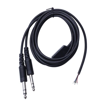 Rugged Air CS-MH-MS Replacement Mono/Stereo Switch Cable for Aviation Headsets Featuring 3/16 Inch Mic Plug and 1/4 Inch Speaker
Rugged Air CS-MH-MS Replacement Mono/Stereo Switch Cable for Aviation Headsets Featuring 3/16 Inch Mic Plug and 1/4 Inch Speaker
