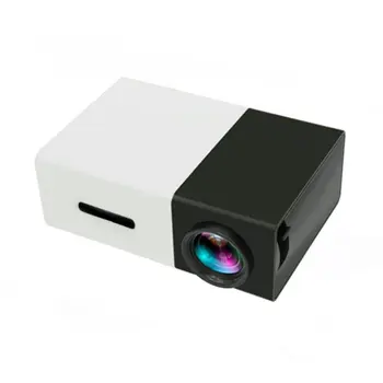 YG300 black and white home portable projector Mini Micro LED Projector Support multi-languauge Support multimedia documents
YG300 black and white home portable projector Mini Micro LED Projector Support multi-languauge Support multimedia documents