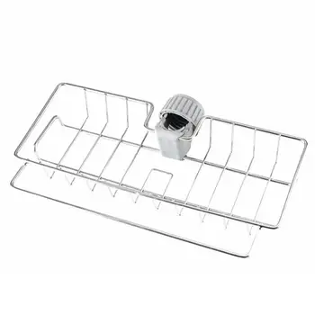 Kitchen Faucet Rack Stainless Steel Punch-Free Wall Mount Anti Falling Home Use Rag Sponge Brush Drain Rack
Kitchen Faucet Rack Stainless Steel Punch-Free Wall Mount Anti Falling Home Use Rag Sponge Brush Drain Rack