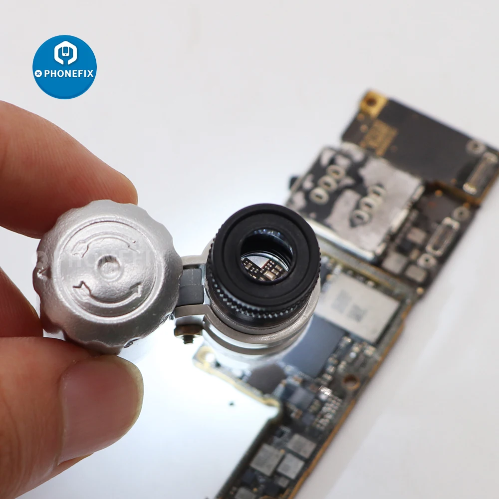 60X Мини Серебряный ручной микроскоп стекло со светодиодной УФ светильник кой для детской материнской платы Ремонт Лупа Ручной инструмент
60X Мини Серебряный ручной микроскоп стекло со светодиодной УФ светильник кой для детской материнской платы Ремонт Лупа Ручной инструмент