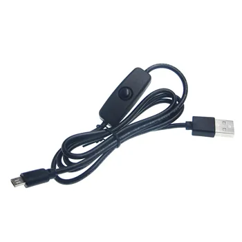 Raspberry Pi Power Cable with switch ON/OFF button Micro USB charging cable for Banana PI Raspberry Pi 2 power cable with switc!
Raspberry Pi Power Cable with switch ON/OFF button Micro USB charging cable for Banana PI Raspberry Pi 2 power cable with switc!