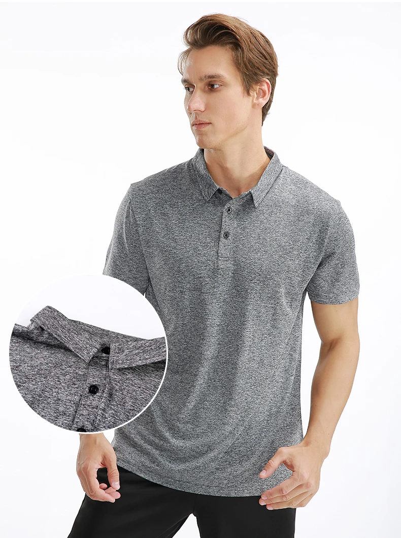 RE-HUO Golf Wear men's jersey Male Polo Shirt Short Sleeve Breathable elastic polo shirts for men RE-HUO Golf Wear men's jersey Male Polo Shirt Short Sleeve Breathable elastic polo shirts for men