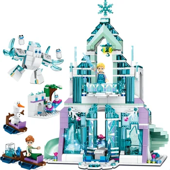 Snow Queen Elsa Magical Ice Castle Model Girl Bricks Toys Building Blocks Princess Compatible Children Toy Free Shipping
Snow Queen Elsa Magical Ice Castle Model Girl Bricks Toys Building Blocks Princess Compatible Children Toy Free Shipping