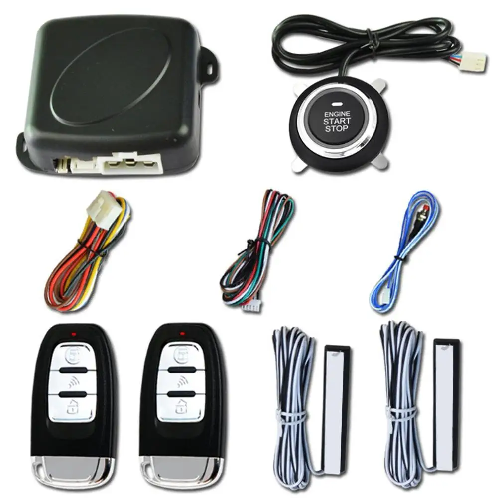 Auto Alarm Remote Control Auto Keyless Entry Engine Start Alarm System Push Button Remote Starter Stop Auto
Auto Alarm Remote Control Auto Keyless Entry Engine Start Alarm System Push Button Remote Starter Stop Auto