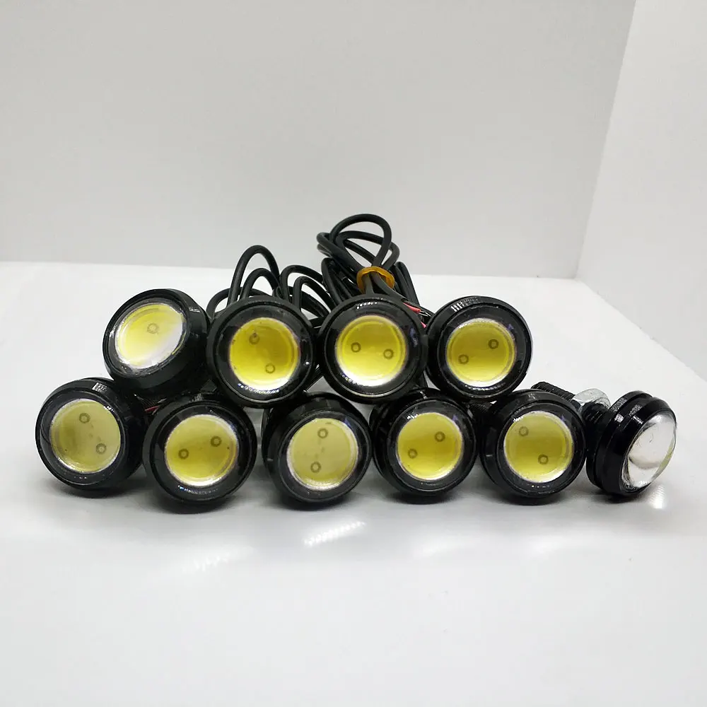 10pcs Daytime Running Lights Source Backup Reversing Parking Signal Lamp Waterproof 18-23mm black/sliver Led Eagle Eye Light
10pcs Daytime Running Lights Source Backup Reversing Parking Signal Lamp Waterproof 18-23mm black/sliver Led Eagle Eye Light