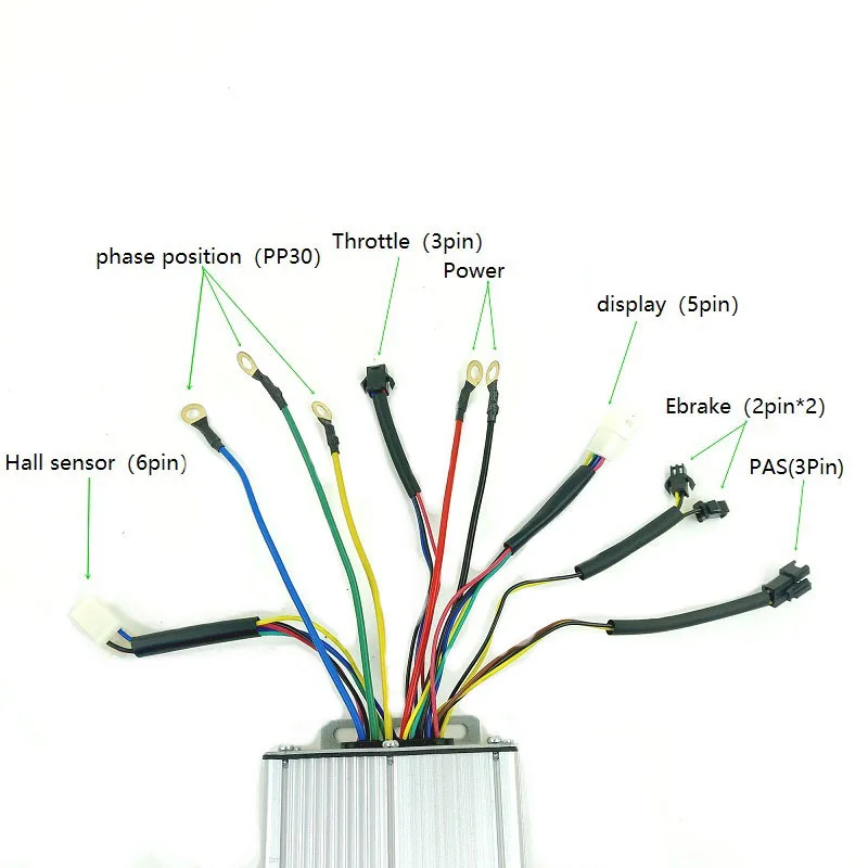 Controller for KT Ebike 36/48V Square Wave Brushless Controller For 48V1500W Motor Upgrade Replacement
Controller for KT Ebike 36/48V Square Wave Brushless Controller For 48V1500W Motor Upgrade Replacement