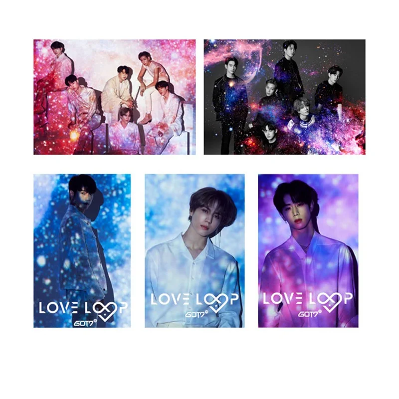 16Pcs/Set GOT7 LOVE LOOP New Album PVC Crystal Card Stickers For Bus Student Card
16Pcs/Set GOT7 LOVE LOOP New Album PVC Crystal Card Stickers For Bus Student Card