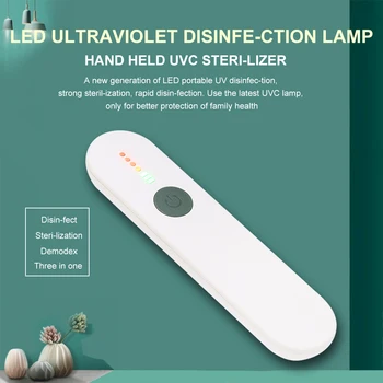 Portable UV Light Sanitizer Wand Handheld Ultraviolet Disinfection Lamp USB Charging UVC Sterilizer Light For Home Office Travel
Portable UV Light Sanitizer Wand Handheld Ultraviolet Disinfection Lamp USB Charging UVC Sterilizer Light For Home Office Travel