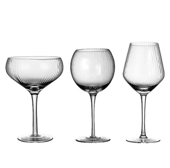 Free Shipping 2PCS Nordic Ripple Champagne Glasses, Cocktail Glass, Martini Glass,Wine Glasses, Goblet-Champagne Cup Set of 2
Free Shipping 2PCS Nordic Ripple Champagne Glasses, Cocktail Glass, Martini Glass,Wine Glasses, Goblet-Champagne Cup Set of 2